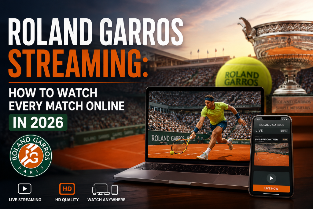 Roland Garros Streaming 2026