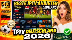 Beste IPTV Anbieter Deutschland – Worauf Sie bei der Auswahl achten sollten (2026)