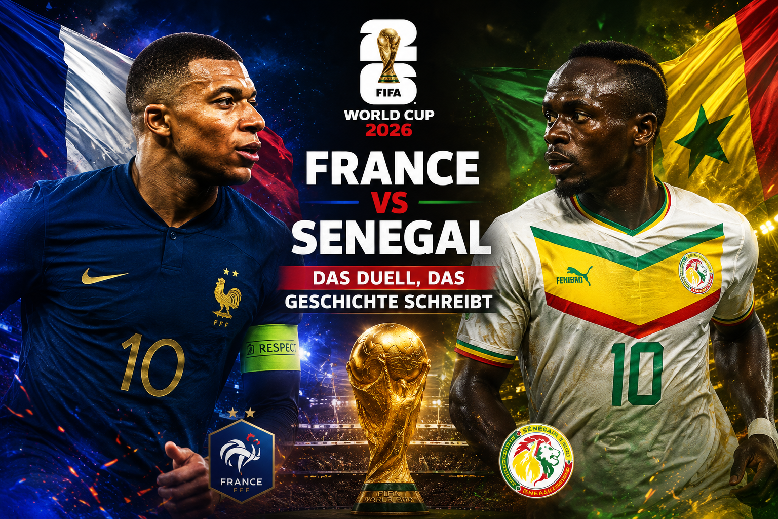 France vs Senegal World Cup 2026: Das Duell, das Geschichte schreibt