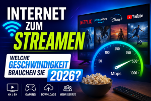 Internet zum Streamen